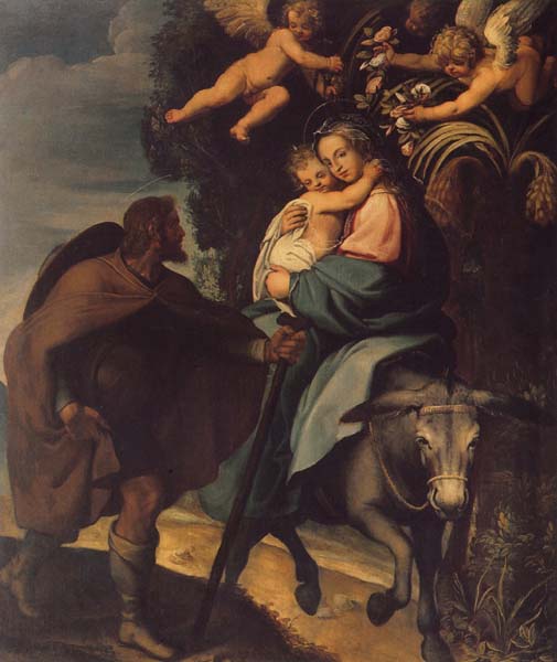 Carducci, Bartolommeo The Flight into Egypt